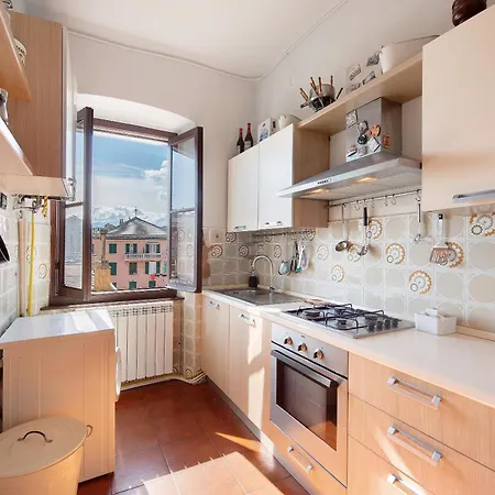 Lägenhet La Casa Di Zio Paolo Genua